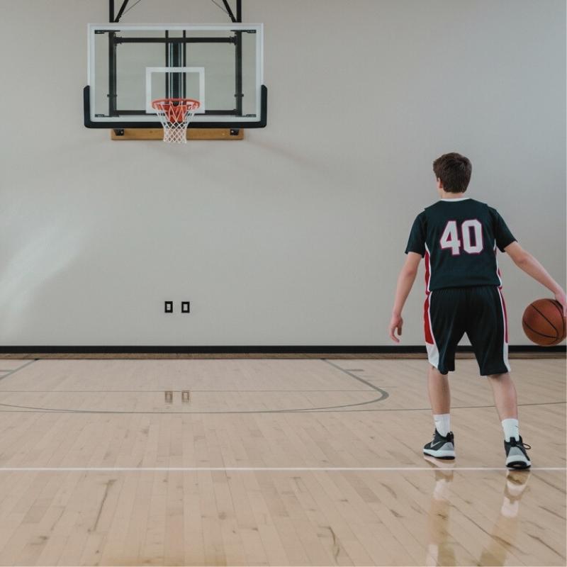 Steller Floors - Maple basketballl court