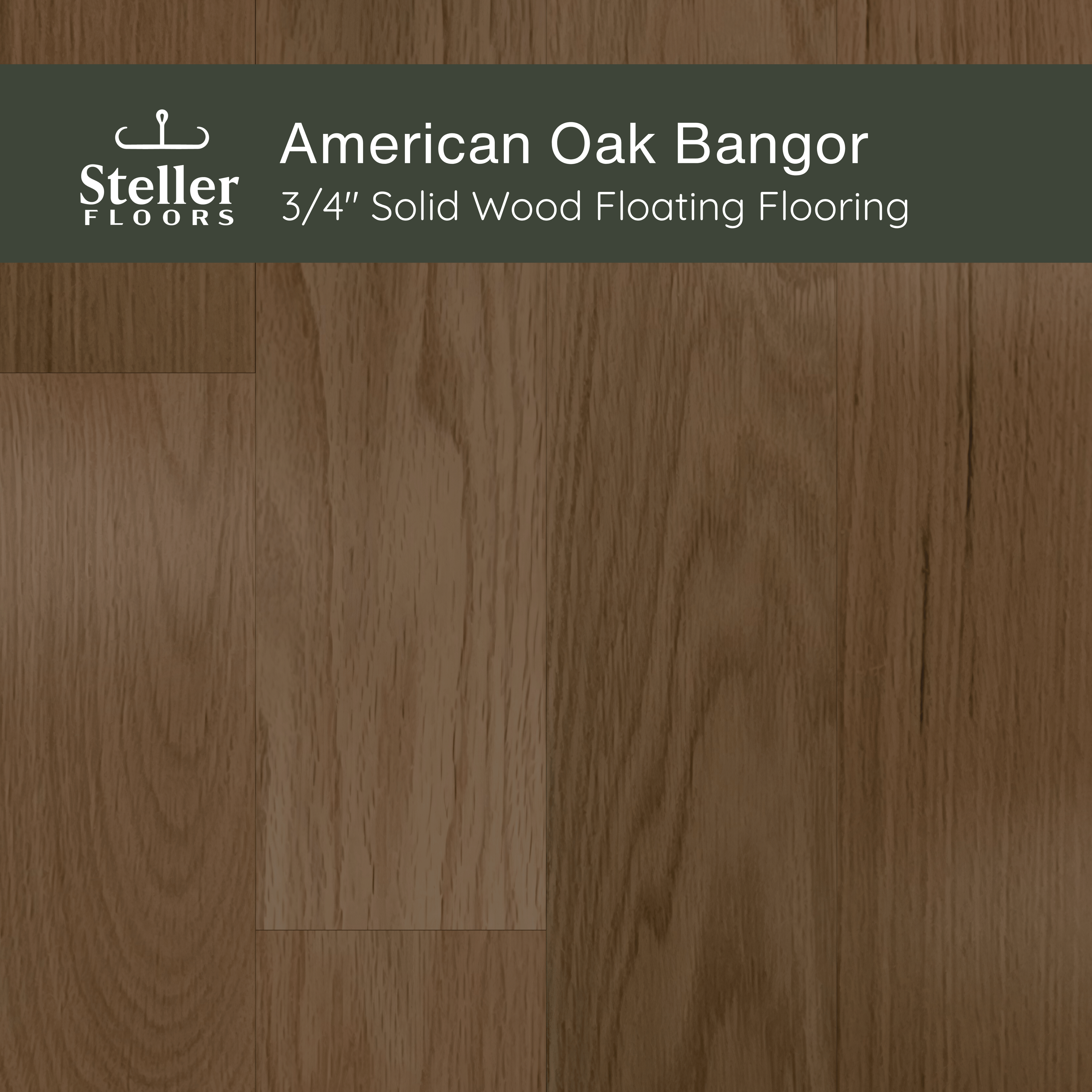 Steller Floors - All-In American Oak Solid Wood Flooring Project Pack