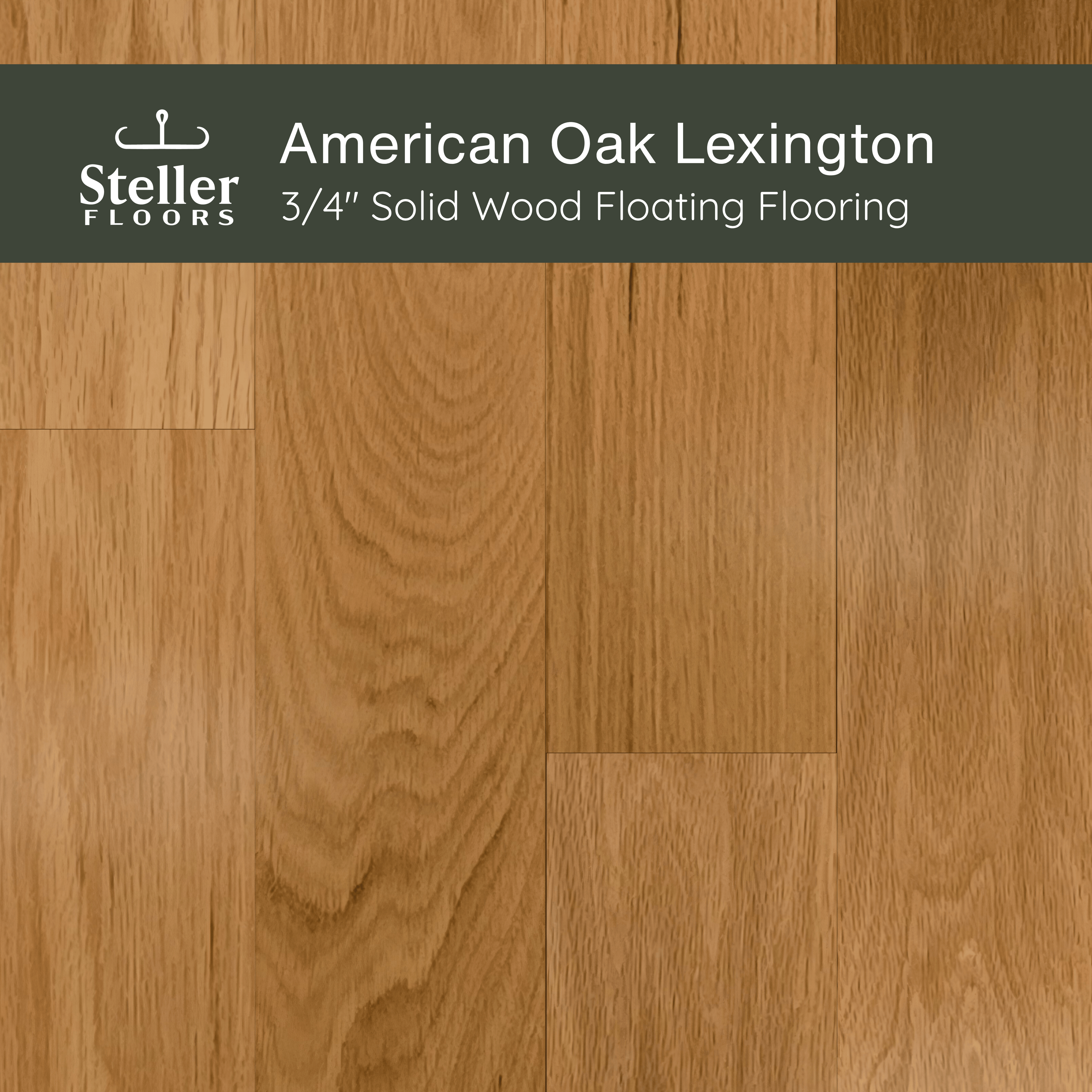 Steller Floors - All-In American Oak Solid Wood Flooring Project Pack