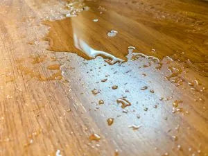 liquid Water on Wood