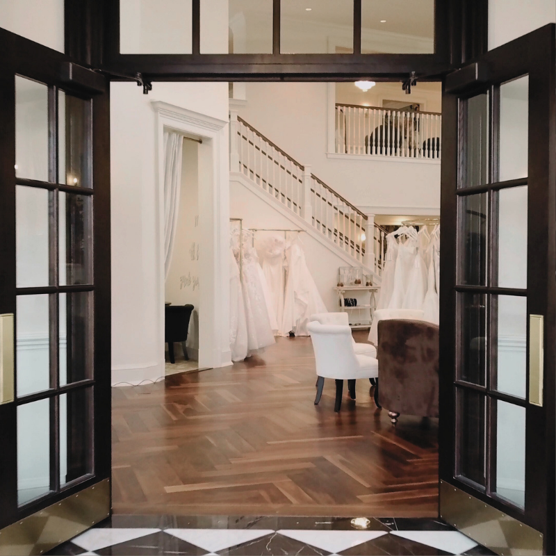 Luxury retails stores use Steller Solid Wood Floors for Fast Repairs