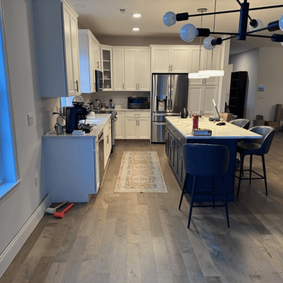 Steller Floating Solid Wood Floors in New Build Residential - Hard Maple Berkely 96