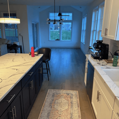Steller Floating Solid Wood Floors in New Build Residential - Hard Maple Berkely 96