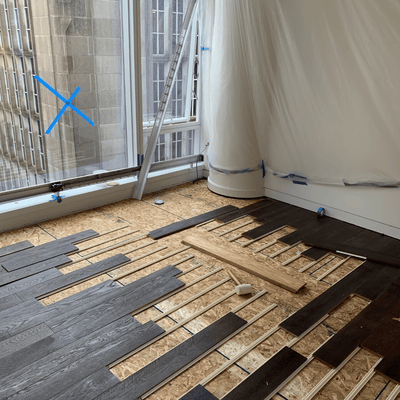 Steller Solid Wood High Rise Flooring - Floating - No Nails - NYC City Oak - Assembly