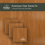 American Oak Santa Fe by Steller Floors - Sample 3-Pack - Includes Clips & Free Shipping