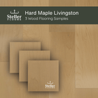 Hard Maple Livingston by Steller Floors - Sample 3-Pack - Includes Clips & Free Shipping