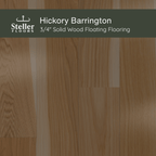 Hickory Barrington by Steller Floors - Sample 3-Pack - Includes Clips & Free Shipping