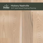 Hickory Nashville by Steller Floors - Sample 3-Pack - Includes Clips & Free Shipping