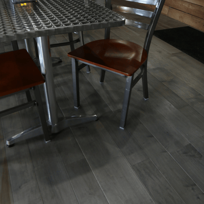 Steller Hard Maple Dark Grey & Mixed Width Bakery