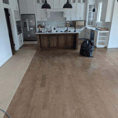 Steller Floating Solid Wood Floors in New Build Residential - American Oak Lexington in Texas