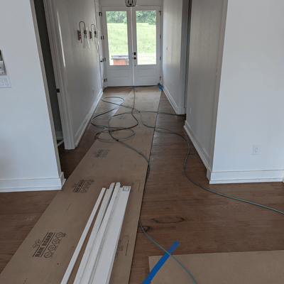 Steller Floating Solid Wood Floors in New Build Residential - American Oak Lexington in Texas 