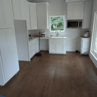 Steller Floating Solid Wood Floors in New Build Residential - American Oak Lexington in Texas