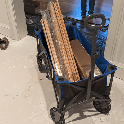 Steller Luxury Retail Linear Lay Dallas Quartered Oak - Dressing Room Install Techniques