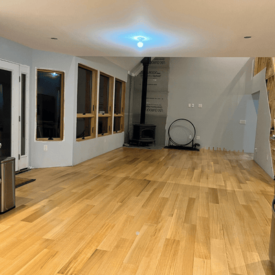 Steller Floating Solid Wood Floors in New Build Residential - American Oak Quartz Throughout 2