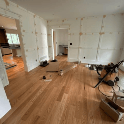 Steller Floating Solid Wood Floors in New Build Residential - American Oak Tacoma - Throughout