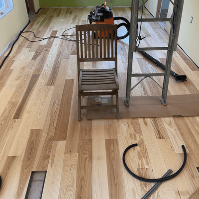 Steller Floating Solid Wood Floors in DIY Renovations - Templeton Ash (Discontinued)