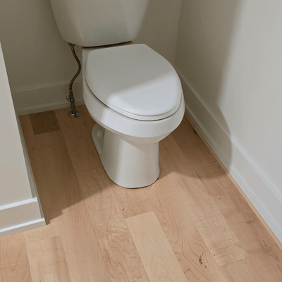 Steller Floating Solid Wood Floors in New Build Residential - Hard Maple Tucson - Craftsmanship in Flooring Commode